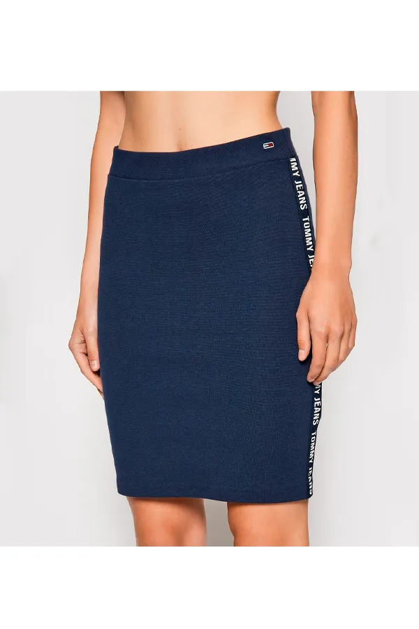 Tommy Hilfiger Women Skirt Bodycon Navy