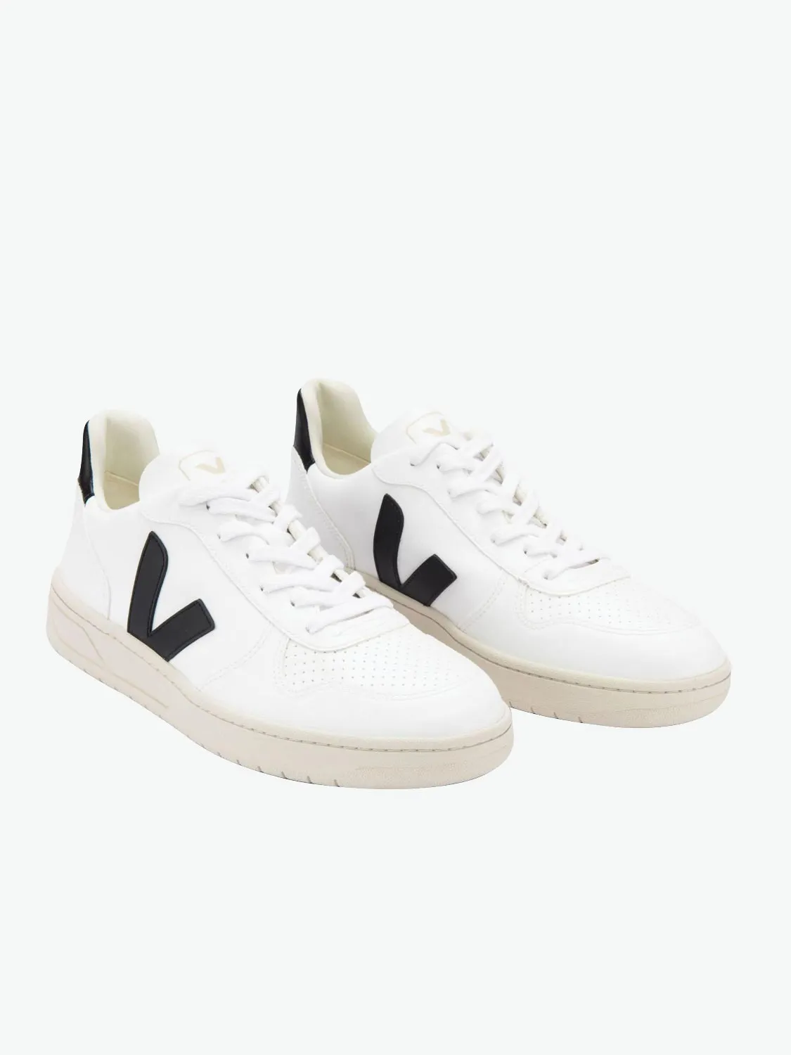 V-10 CWL White Black Sneakers