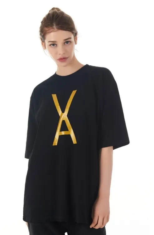 VARZAR  |Unisex Street Style Logo T-Shirts