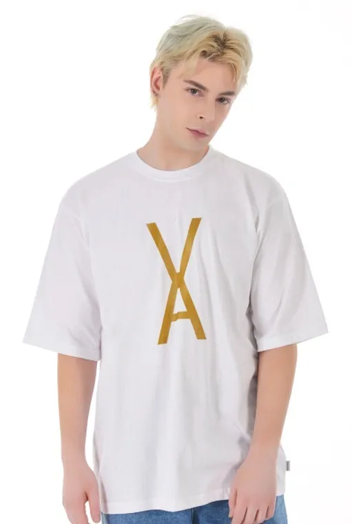 VARZAR  |Unisex Street Style Logo T-Shirts