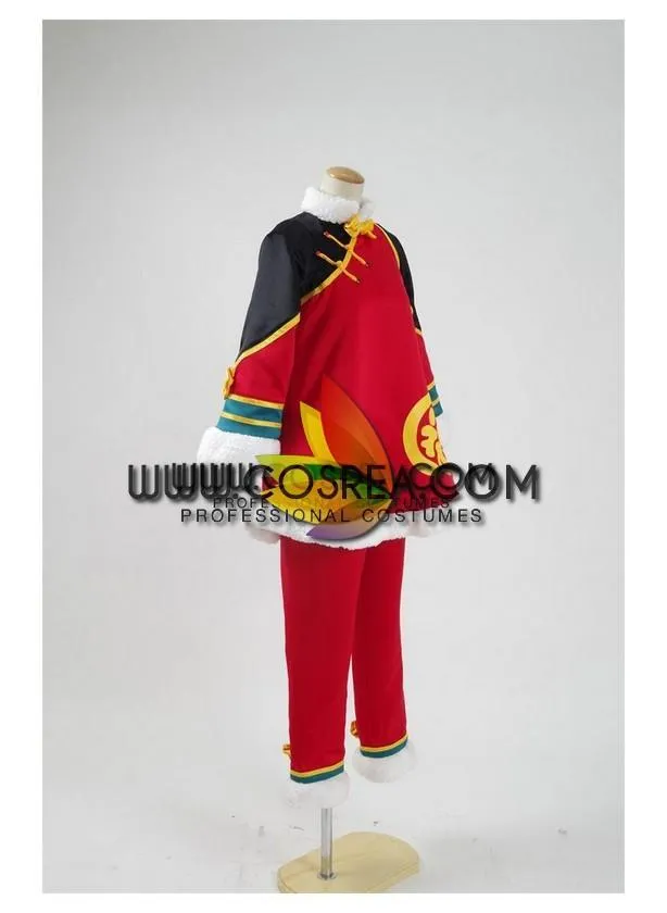 Vocaloid Miku Lion Dance Cosplay Costume