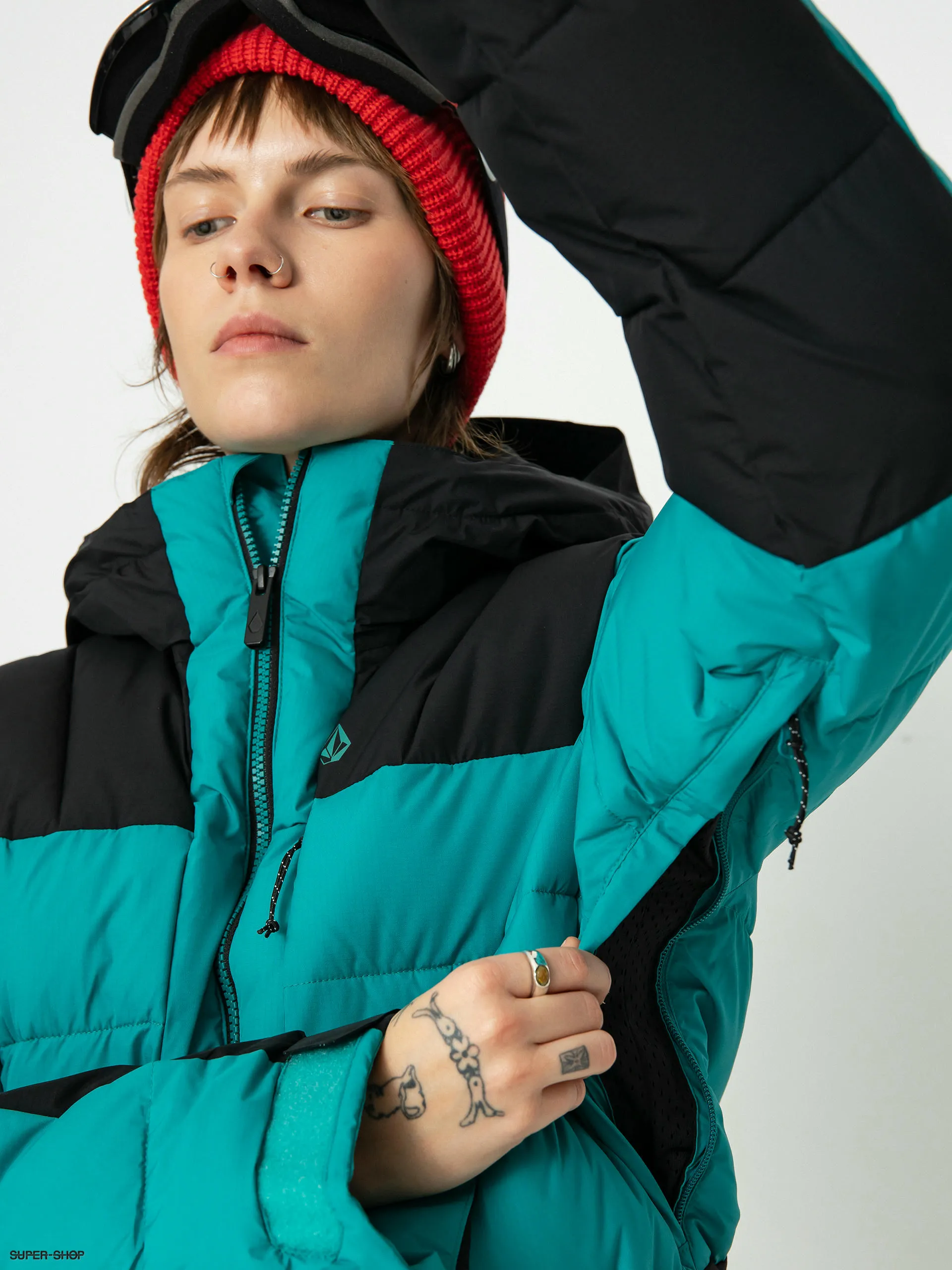 Volcom Puffleup Snowboard jacket Wmn (vibrant green)