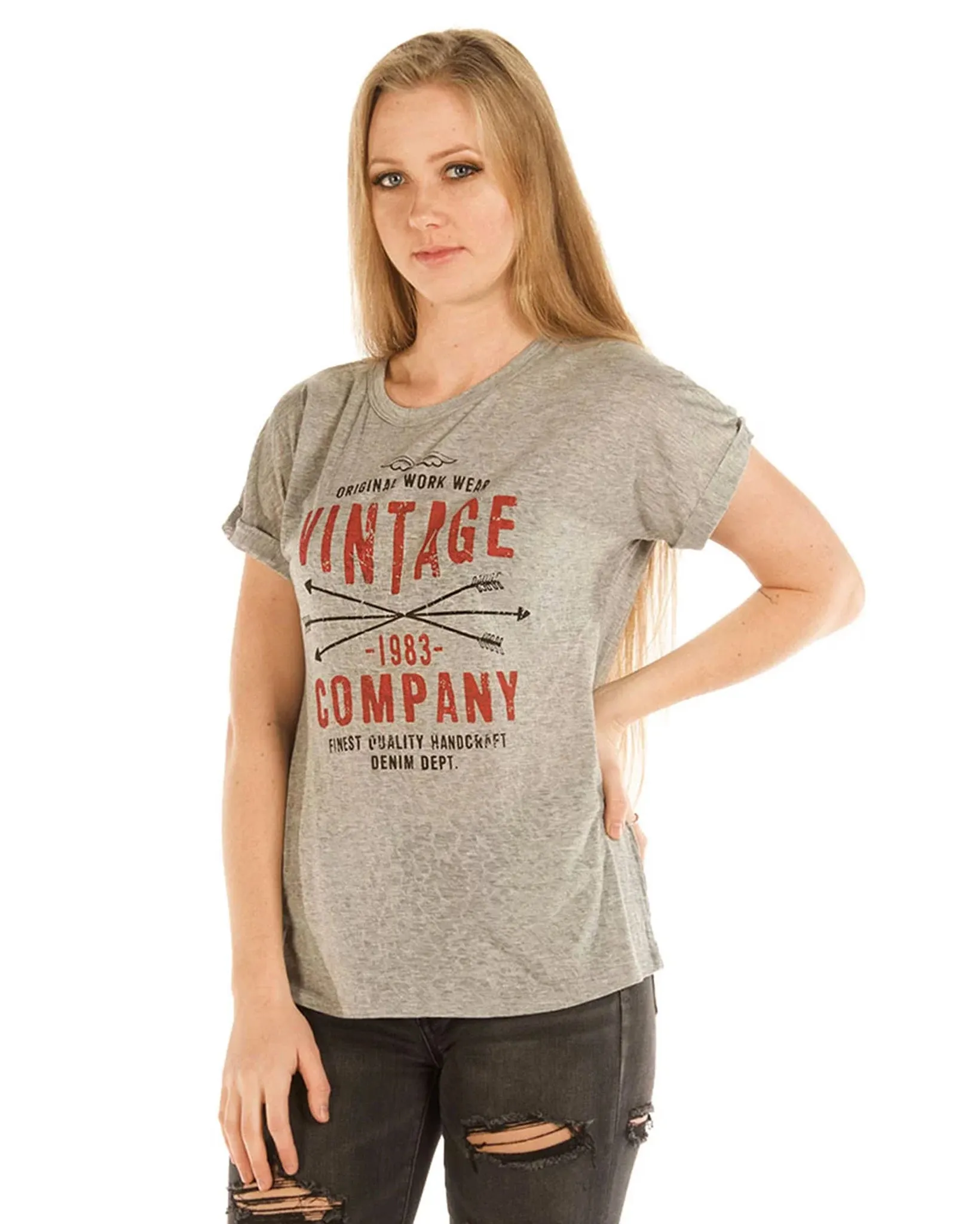 Women's Vintage 1983 Burnout T-Shirt