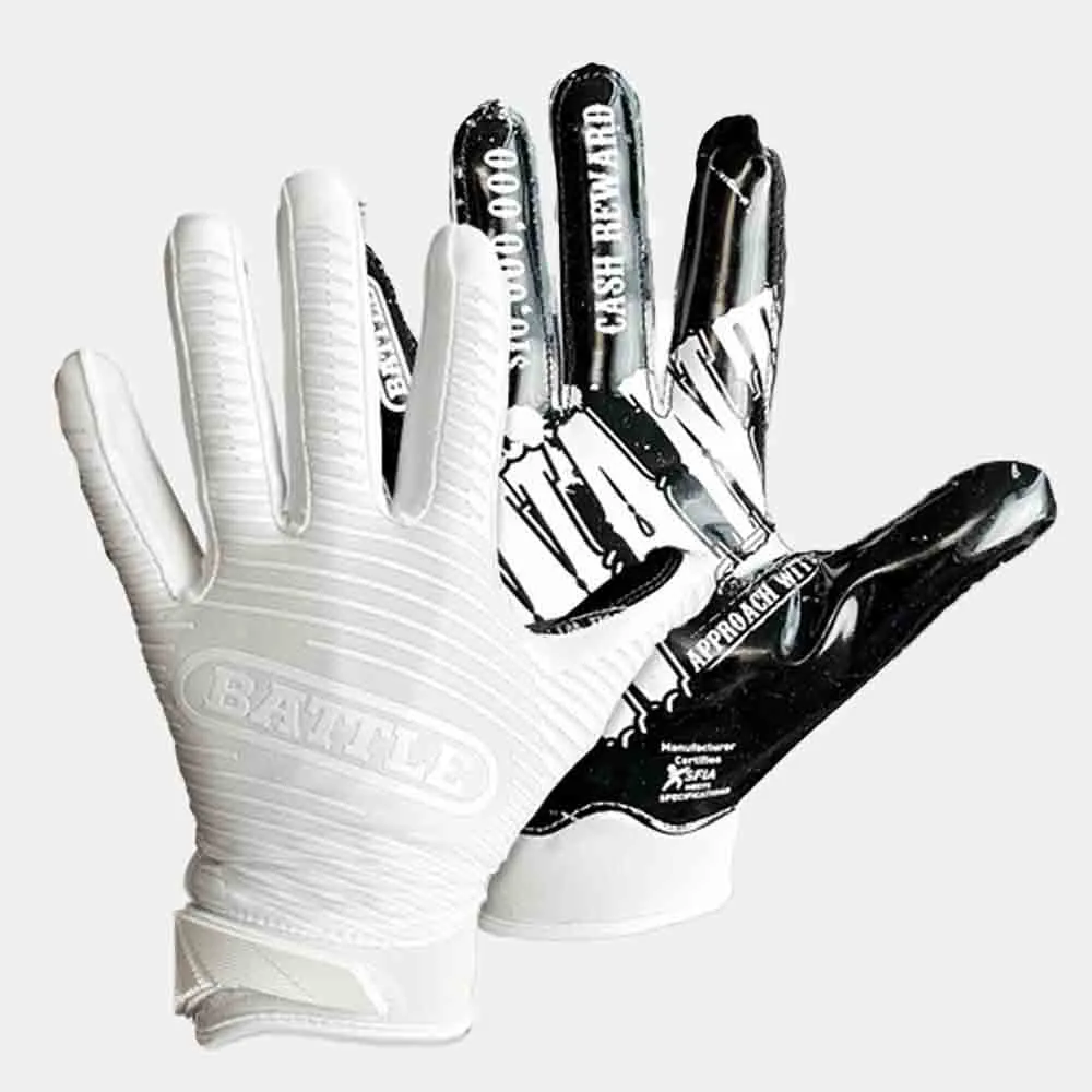 Youth Wanted Doom Receiver Football Gloves