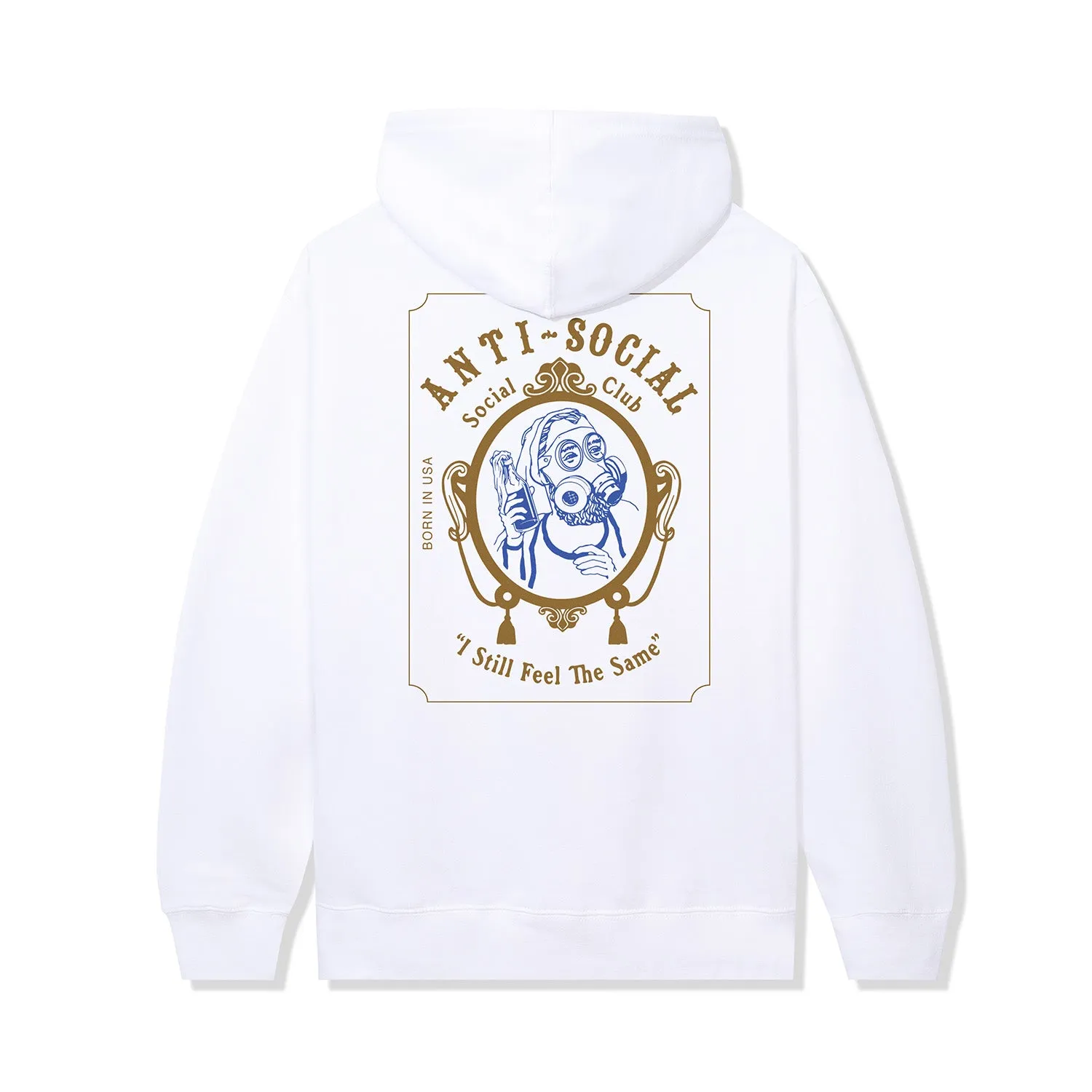 Zig-Zag Hoodie - White